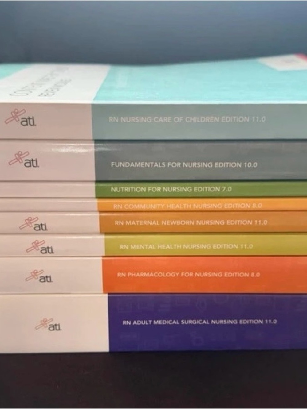 Nursing Study Guides Set - Multicolor